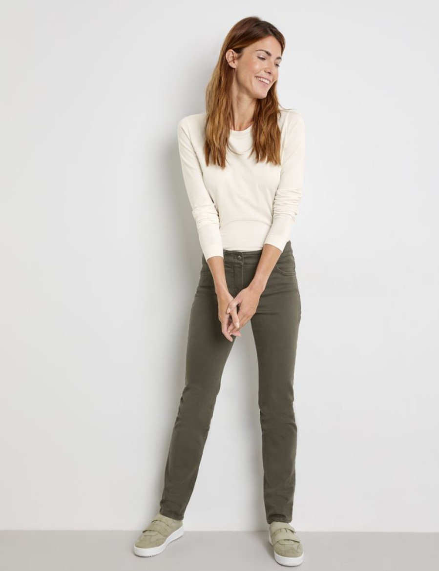 Broeken GERRY WEBER | 5-Pocket-Broek Best4Me Korte Maat