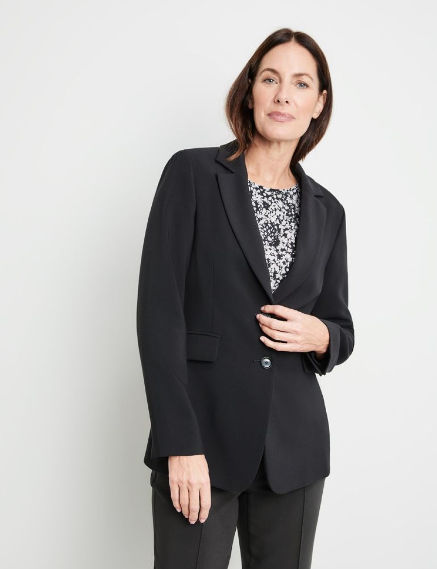 Blazers GERRY WEBER | Klassieke Blazer Met Veel Stretch