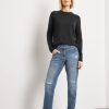 Broeken GERRY WEBER | Relaxed Fit Jeans Met Sierlijke Steentjes