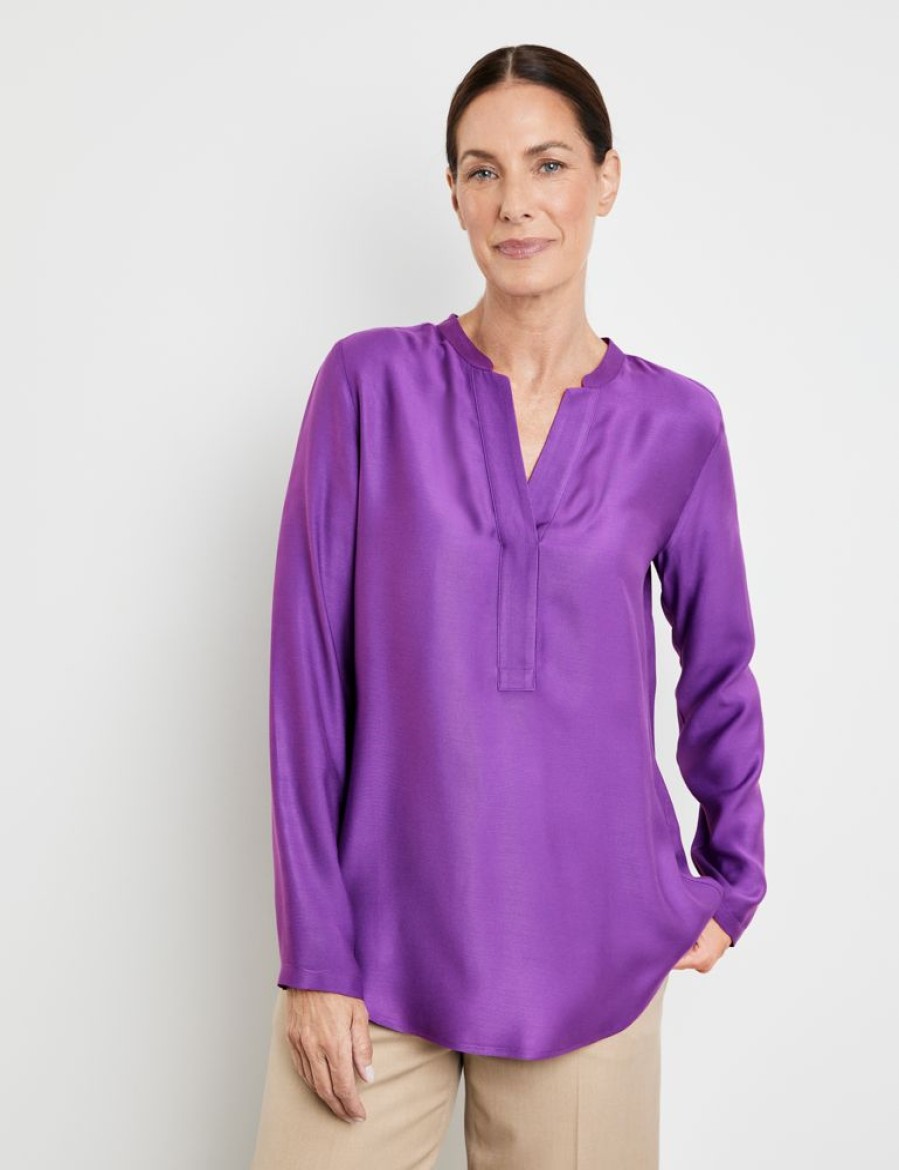 Blouses GERRY WEBER | Blouse Met Lange Mouwen