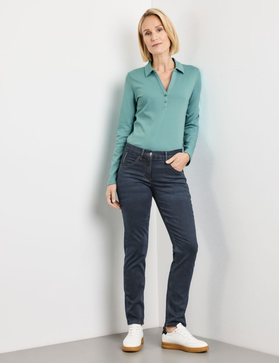 Broeken GERRY WEBER | Jeans Best4Me Met Slim Fit