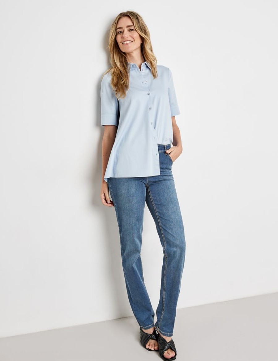 Broeken GERRY WEBER | 5-Pocket-Jeans Straight Fit Korte Maat