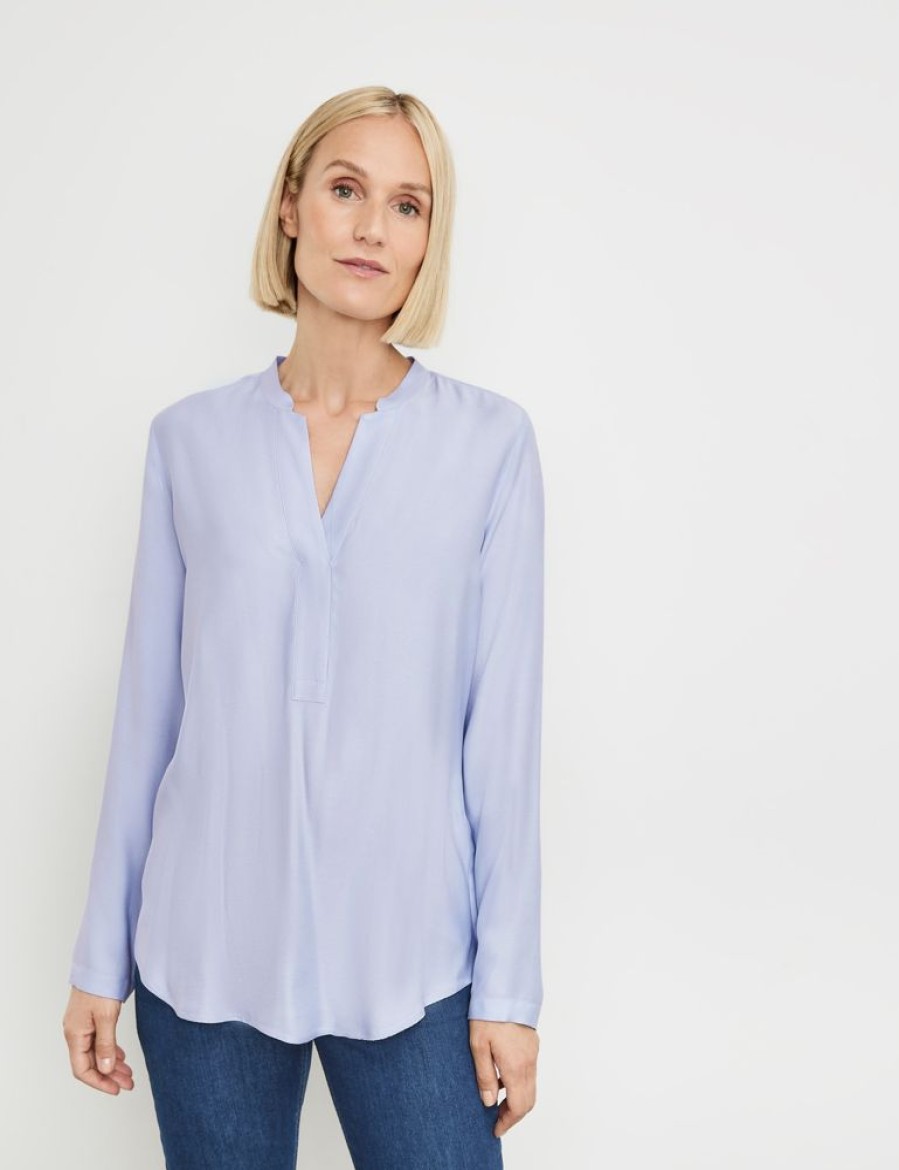 Blouses GERRY WEBER | Blouse Met Lange Mouwen