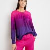 Blouses GERRY WEBER | Soepele Blouse Met Kleurverloop