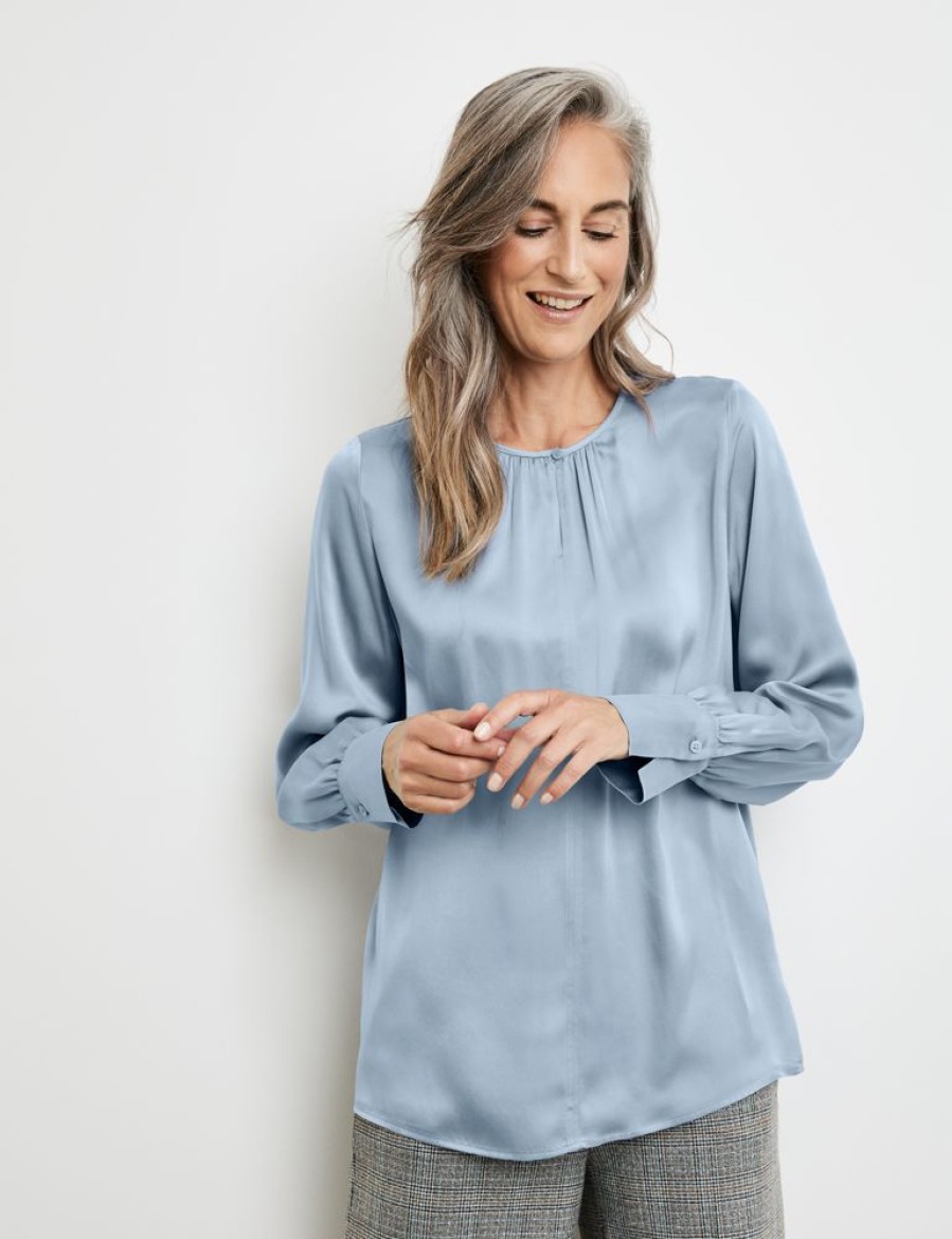 Blouses GERRY WEBER | Blouse Met Lange Mouwen