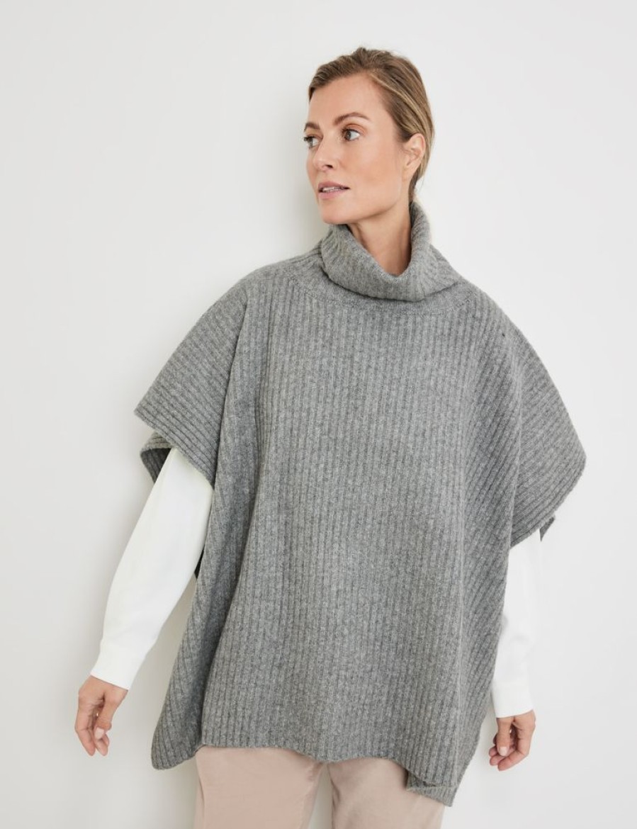 Accessoires TAIFUN | Poncho Met Col