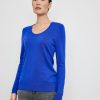 Knitwear TAIFUN | Trui Met Lage, Ronde Hals