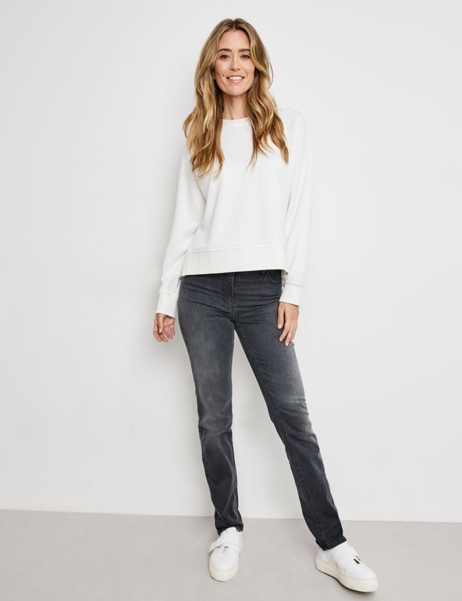 Broeken GERRY WEBER | 5-Pocket-Jeans Straight Fit Korte Maat