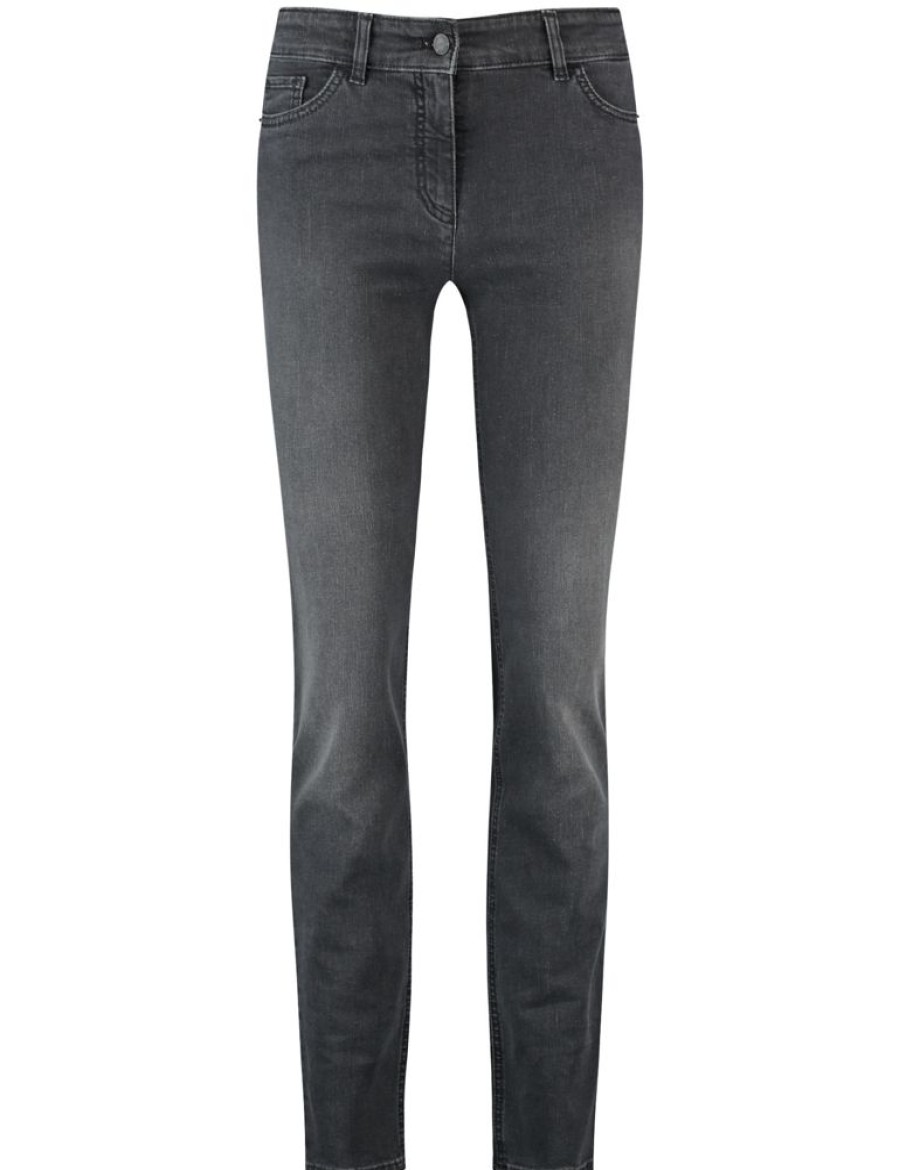 Broeken GERRY WEBER | 5-Pocket-Jeans Straight Fit Korte Maat