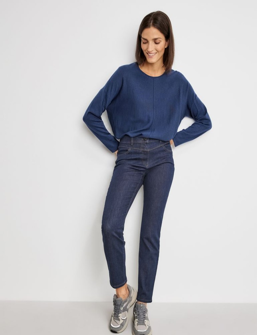 Broeken GERRY WEBER | Jeans Met Contrastnaden