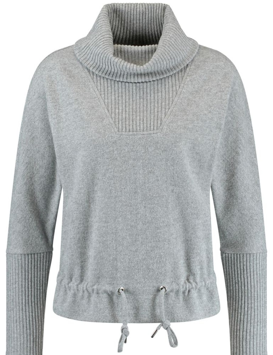 Knitwear GERRY WEBER | Zachte Trui Van Geborsteld Materiaal