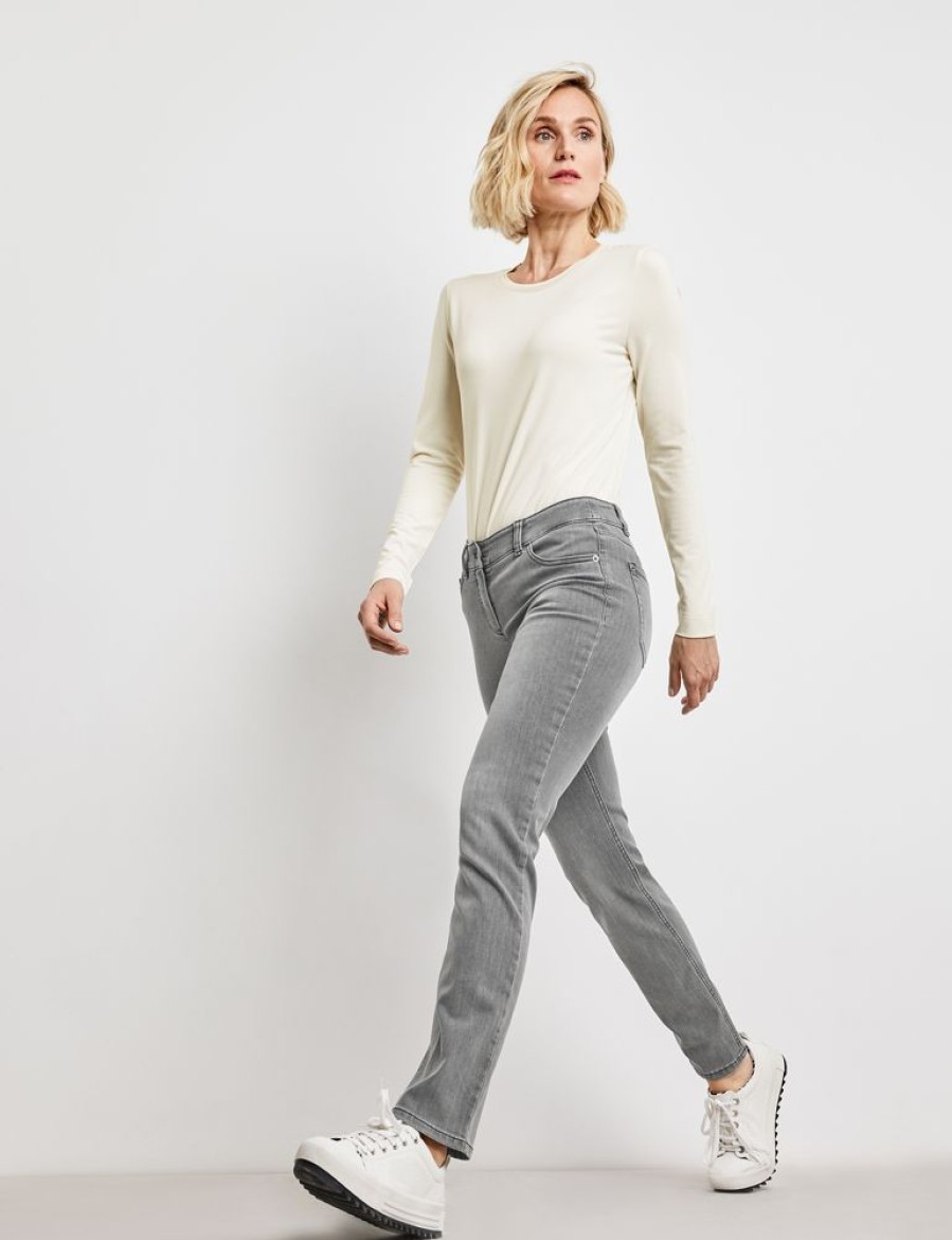 Broeken GERRY WEBER | 5-Pocket-Broek Best4Me Korte Maat