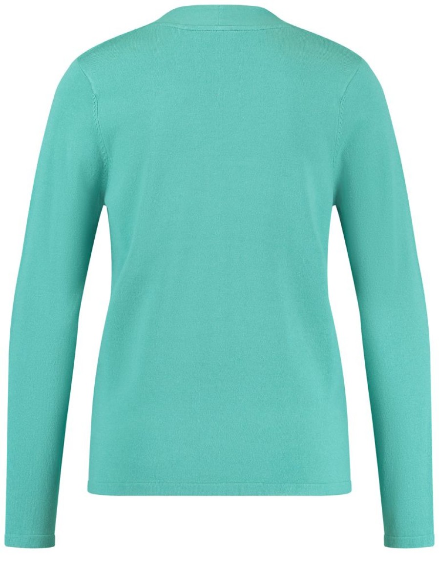 Knitwear GERRY WEBER | Fijngebreide Trui Met V-Hals