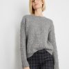 Knitwear GERRY WEBER | Wollen Trui Met Gestructureerd Breisel