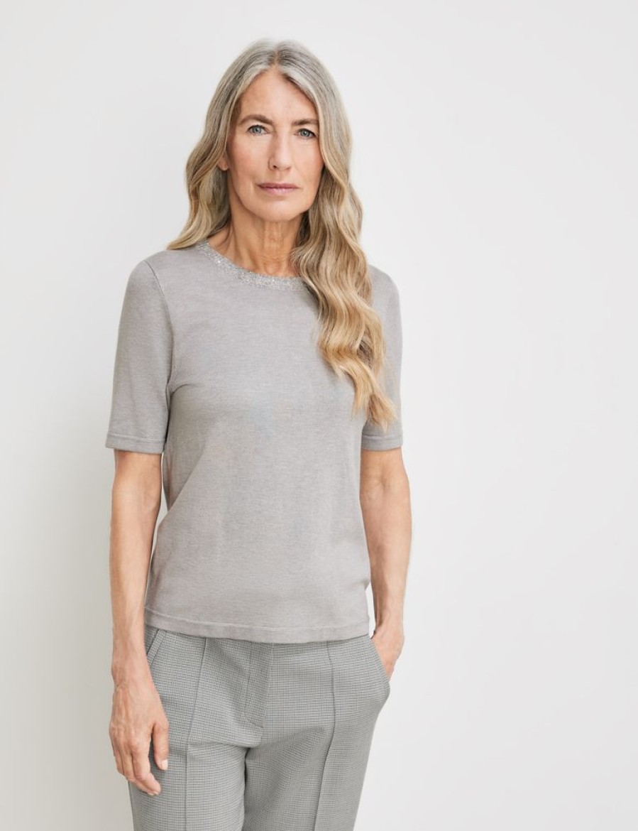 Shirts GERRY WEBER | Trui Met Korte Mouwen