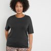 Knitwear SAMOON | Trui Met Korte Mouwen