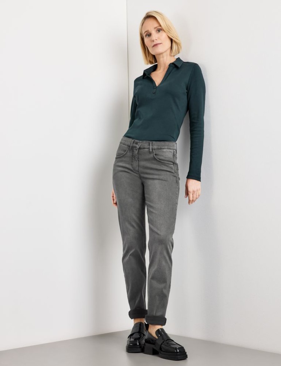 Broeken GERRY WEBER | Best4Me 5-Pocket-Jeans Met Slim Fit