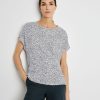 Blouses GERRY WEBER | Blouse Met Fijn Motief Ecovero