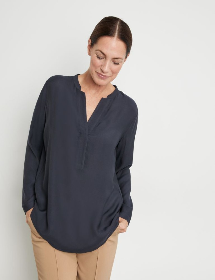 Blouses GERRY WEBER | Blouse Met Lange Mouwen