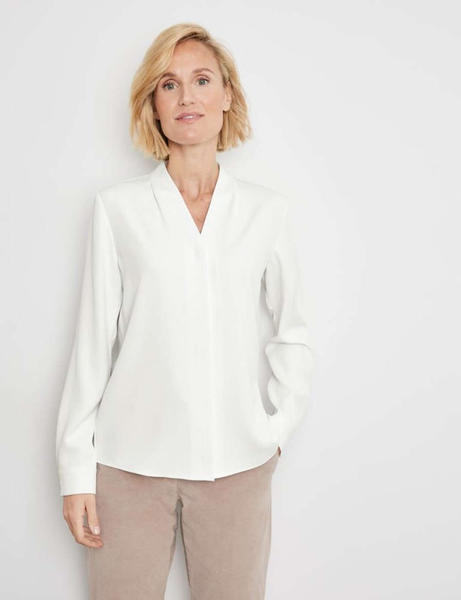 Blouses GERRY WEBER | Blouse Met Lange Mouwen