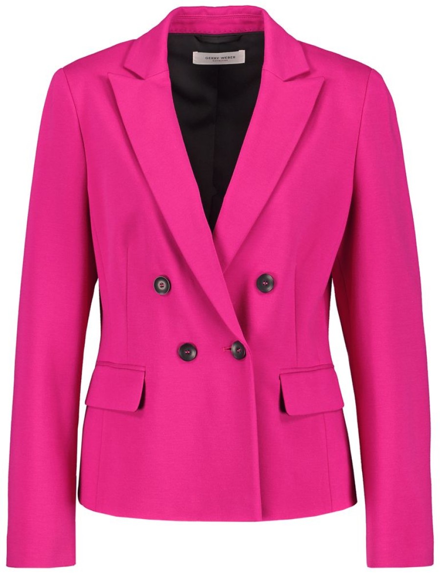 Blazers GERRY WEBER | Elegante Blazer Met Dubbele Knoopsluiting