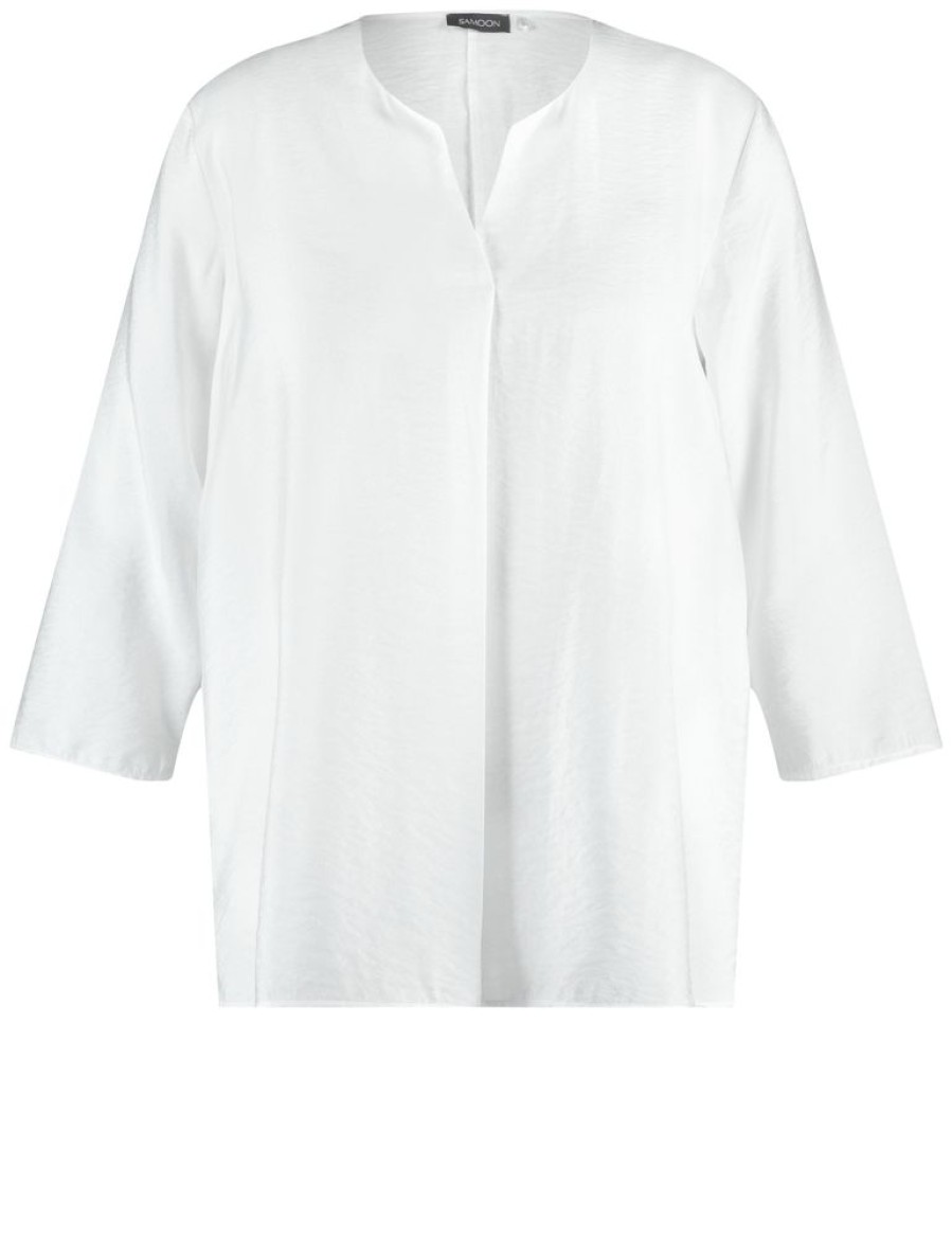 Blouses SAMOON | Blouse Met 3/4-Mouwen