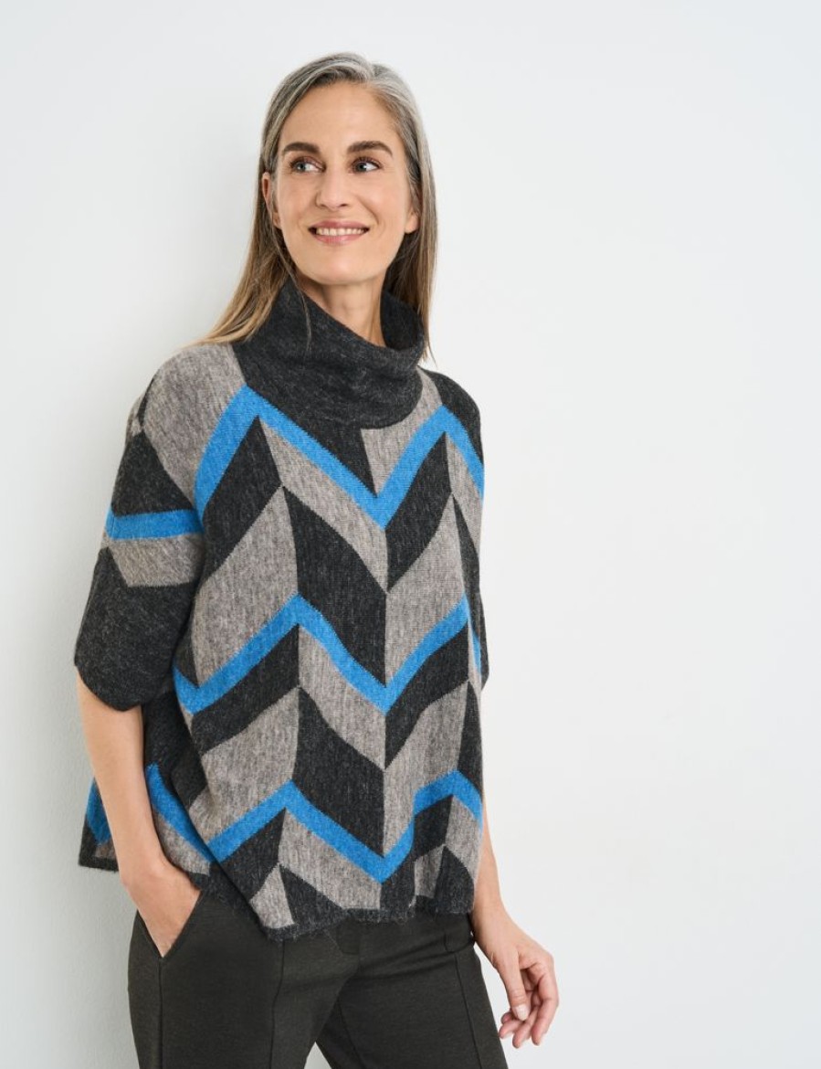 Knitwear GERRY WEBER | Trui Met Korte Mouwen