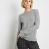 Knitwear GERRY WEBER | Trui Met Lange Mouwen Met Bies En Kasjmier