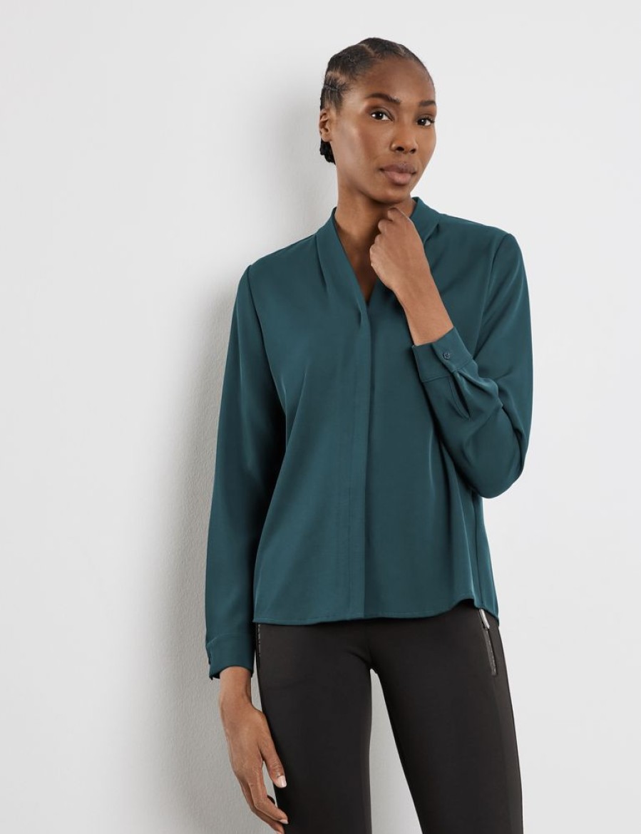 Blouses GERRY WEBER | Blouse Met Lange Mouwen