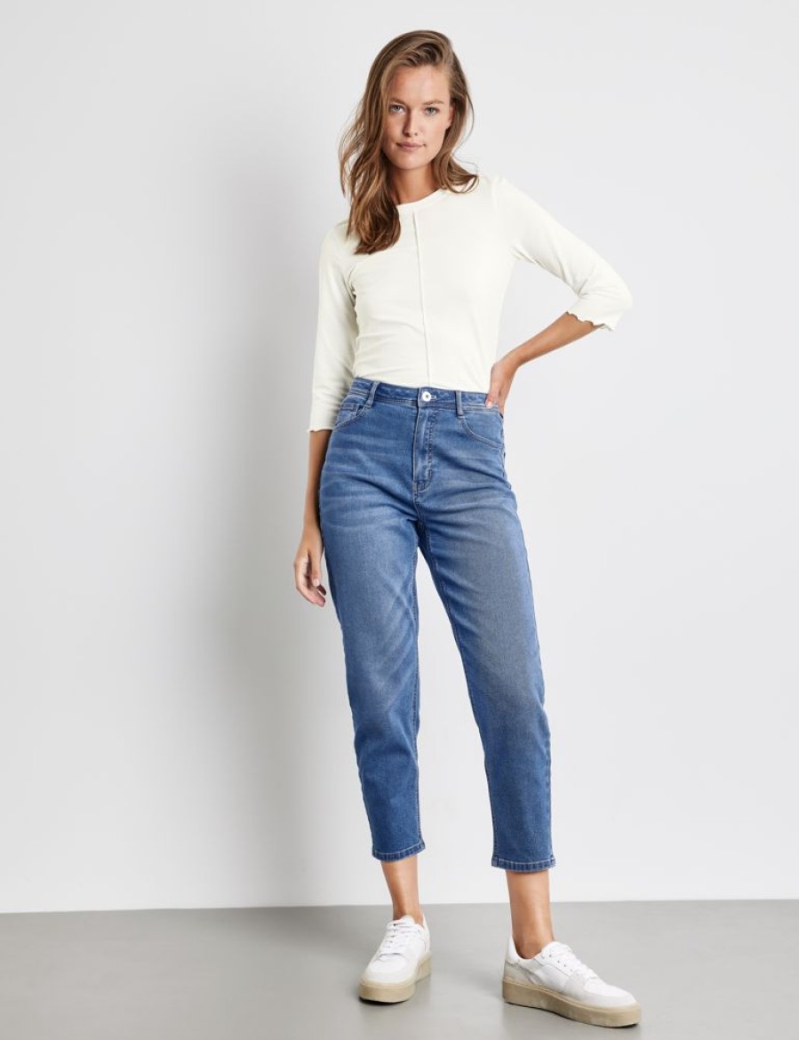 Broeken TAIFUN | 3/4-Jeans Met Casual Mom Fit