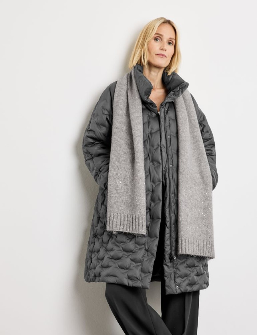 Accessoires GERRY WEBER | Warme Sjaal Met Pailletjes