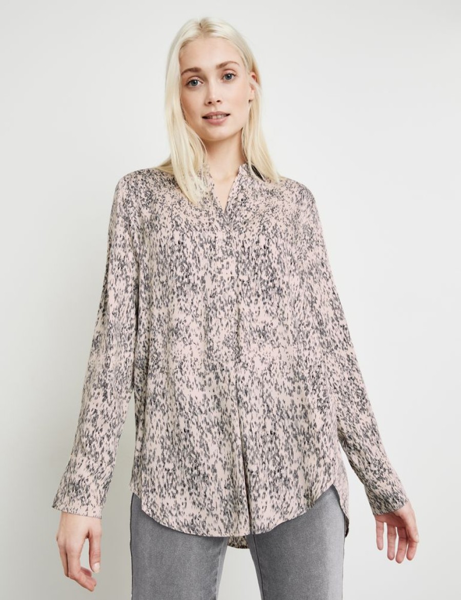 Blouses TAIFUN | Matglanzende Satijnen Blouse